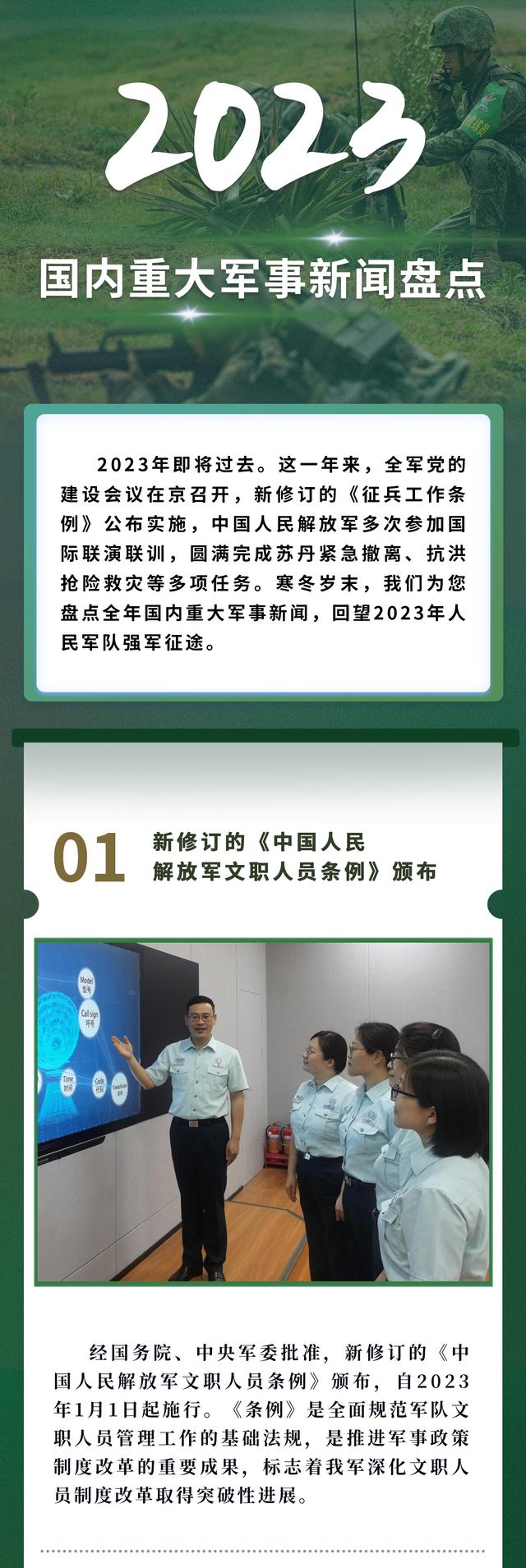 新澳2024今晚开奖资料_回望2023，国内重大军事新闻盘点  第1张