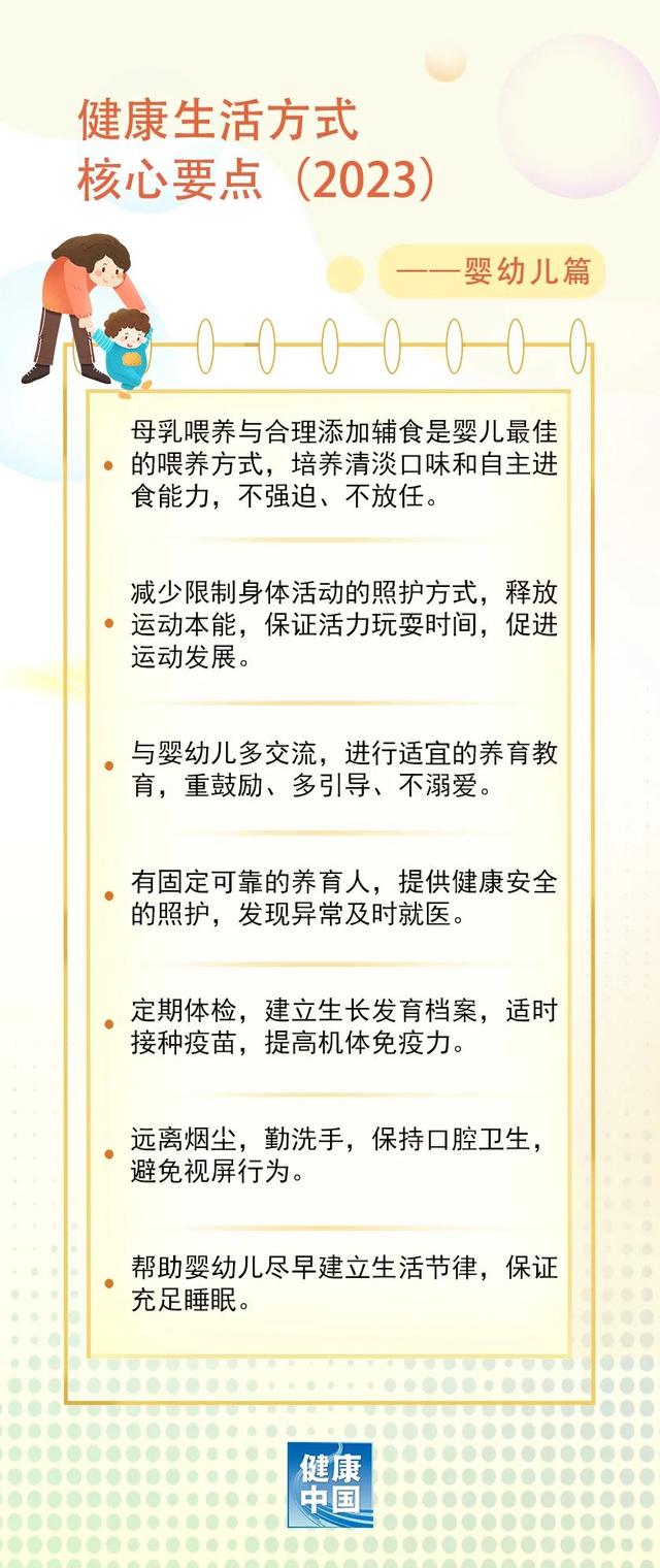 新奥资料免费精准网址是多少？_《健康生活方式核心要点（2023）》之婴幼儿篇