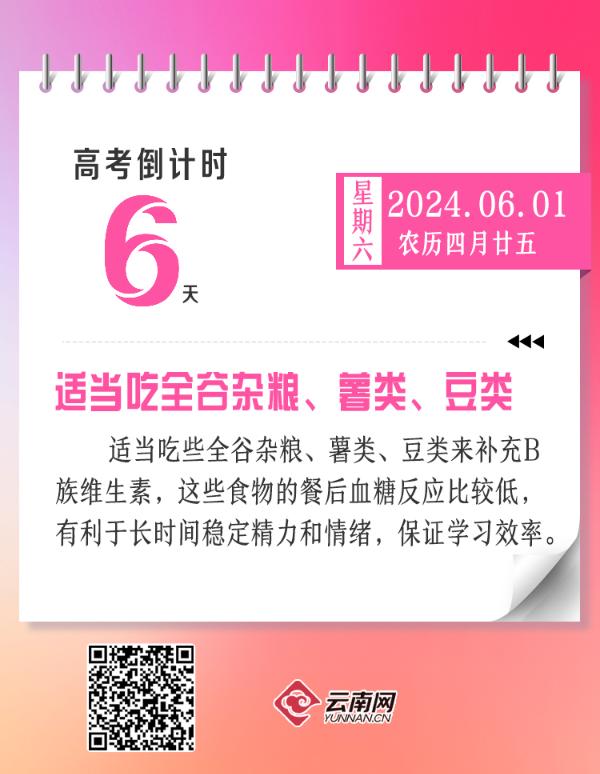 白小姐一肖一码今晚开奖,高考倒计时6天丨备考指南请收藏⑤  第5张