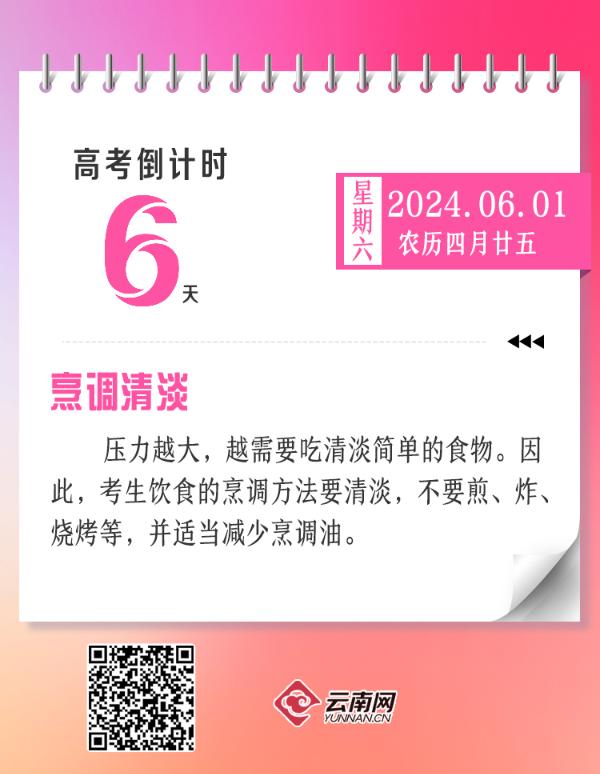 白小姐一肖一码今晚开奖,高考倒计时6天丨备考指南请收藏⑤  第6张