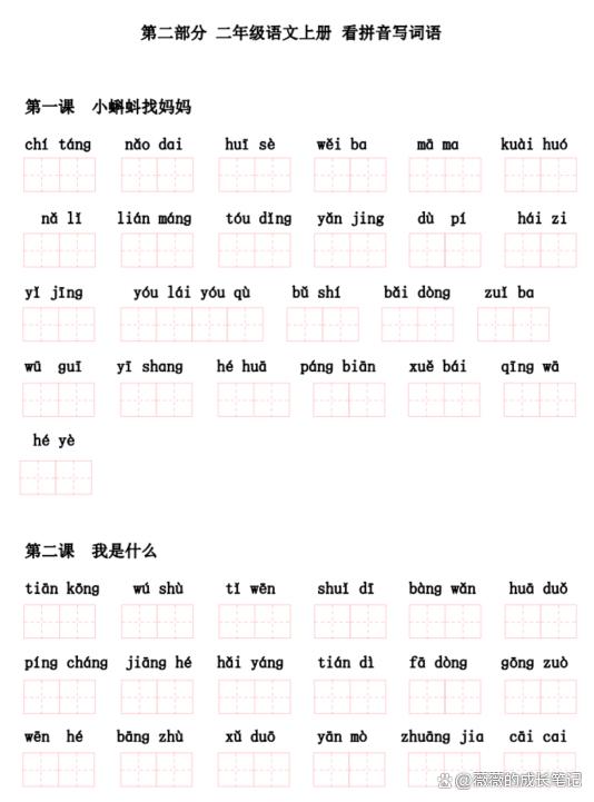 2024一肖一码100%中奖_二年级语文期末复习，掌握这一份资料就够了  第3张