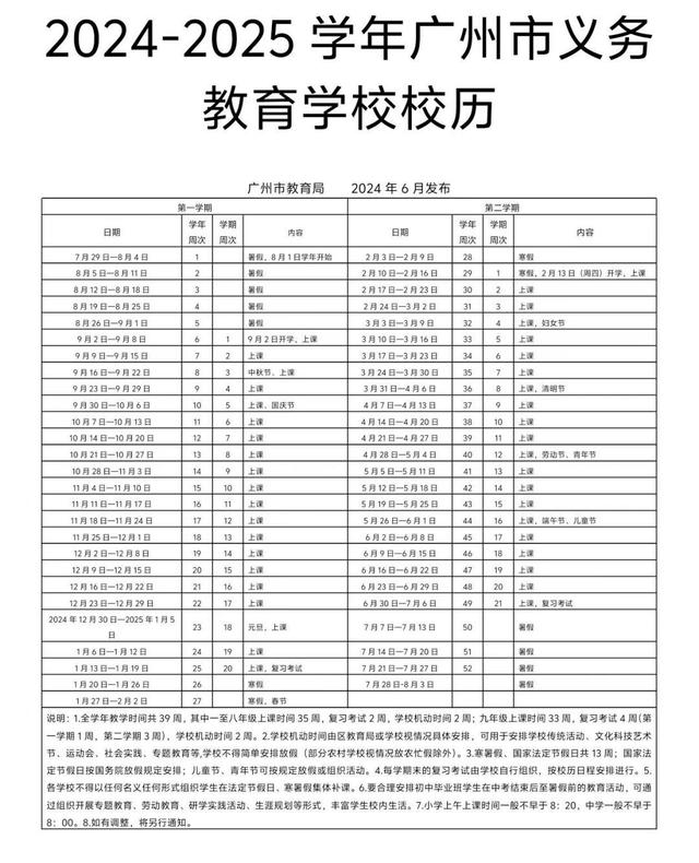 澳门今晚必中一肖一码,9月2日开学！广州中小学和中职学校新学年校历发布