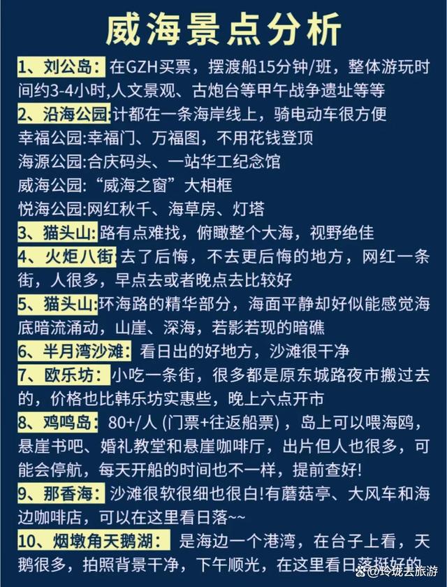 新澳门开彩开奖结果历史数据表_全国旅游景点攻略汇总（威海篇）  第7张