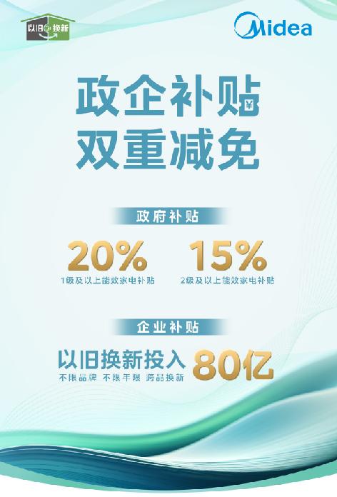 澳门王中王一肖一特一中,家电以旧换新当选美的电器 全品类双减免好用又实惠