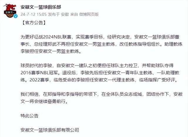 新澳门今晚开什么特马,失冠即解雇？NBL豪门无情，CBA名帅执教受冲击！  第2张