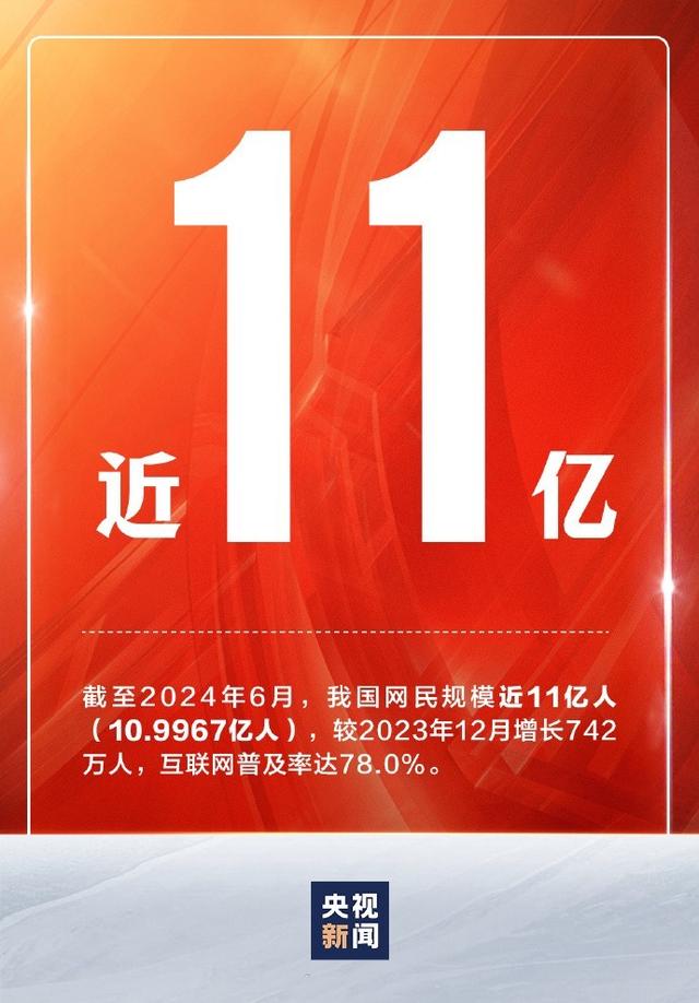 新澳精准资料免费提供510期_我国网民规模近11亿人 互联网普及率达78.0%