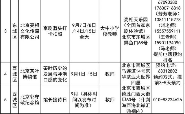 新澳2024管家婆资料,103项北京市中小学社会大课堂活动邀您“共庆教师节”  第2张