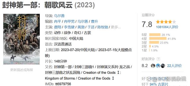 新澳天天开奖资料大全最新,2023年度观影报告：院线华语电影-TOP10（上）  第8张