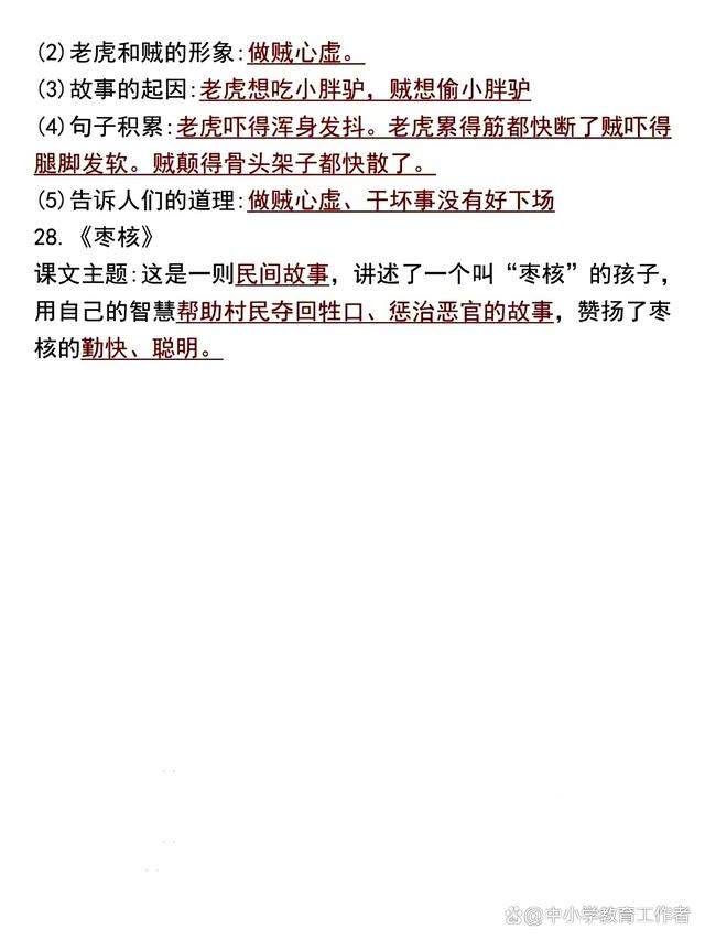 香港准一肖一码一码_三年级下册语文28篇课文知识点归纳，一起来学习，提前预习功课  第10张