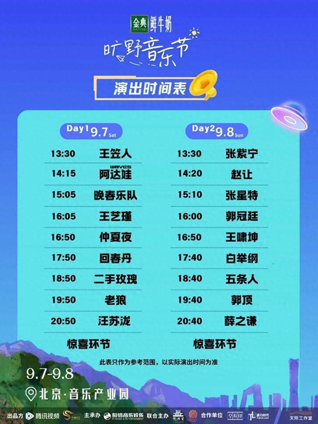 2024澳门新资料大全免费,本周末（9月7-8日）音乐节汇总：薛之谦、汪苏泷、李荣浩、陈楚生  第1张