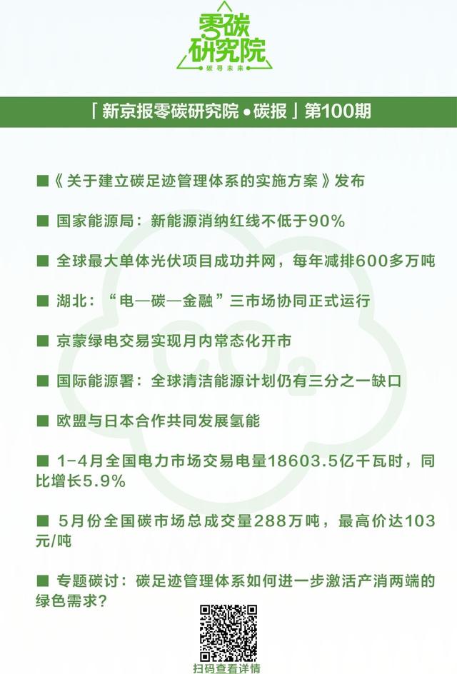 7777788888马会传真,一周碳要闻：15部门联合发文推动碳足迹管理体系建设